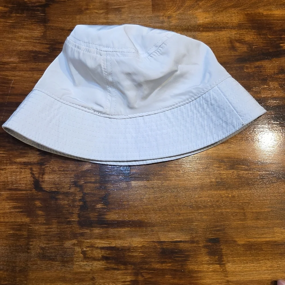 Steve Madden Ice Blue  Bucket Hat Satin Lined